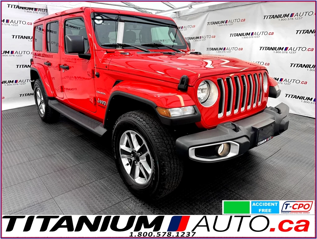 Used 2021 Jeep WRANGLER UNLIMITED SAHARA-GPS-ALPINE-TOW PKG 