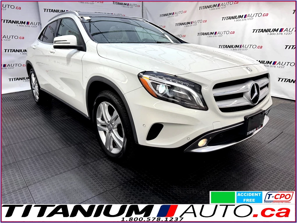Used 2015 Mercedes-Benz GLA 4MATIC-CAMERA-GPS-PANO ROOF-BLI 