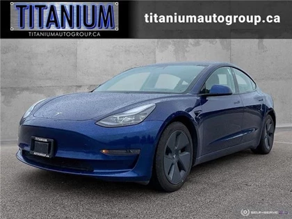 Used 2021 Tesla MODEL 3 STANDARD RANGE PLUS 4DR REAR-WHEEL DRIV... 