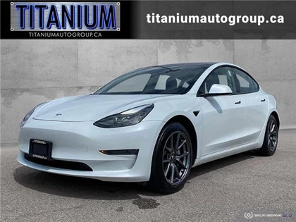 Used 2021 Tesla MODEL 3 STANDARD RANGE PLUS 4DR REAR-WHEEL DRIV... 