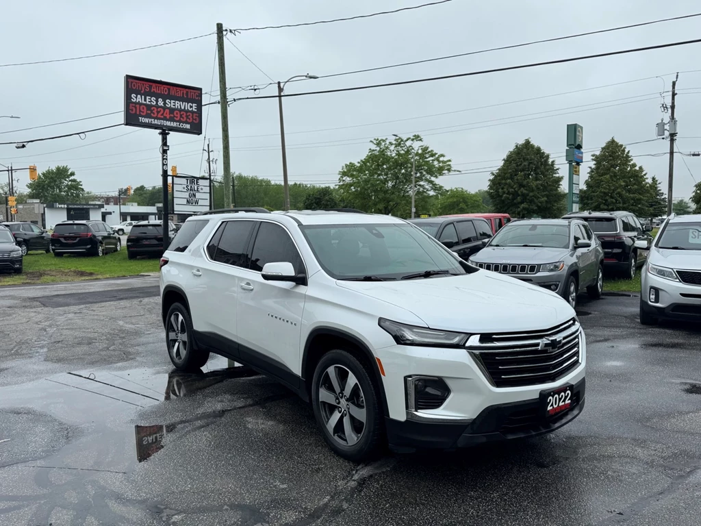 Used 2022 Chevrolet TRAVERSE LT TRUE NORTH 