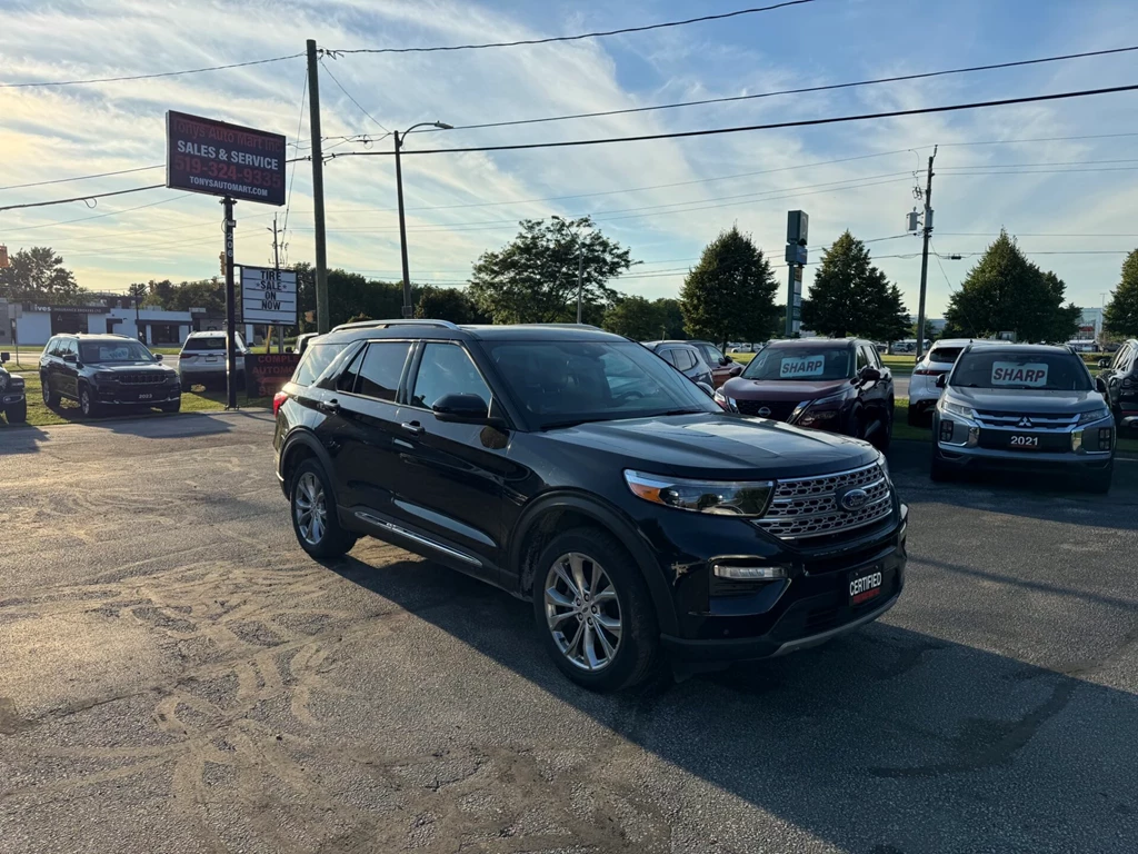 Used 2022 Ford EXPLORER LIMITED 