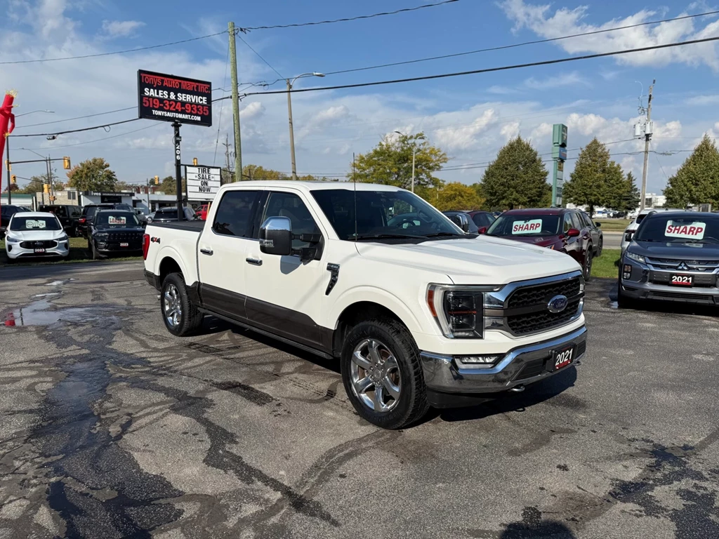Used 2021 Ford F-150 KING RANCH SUPERCREW 