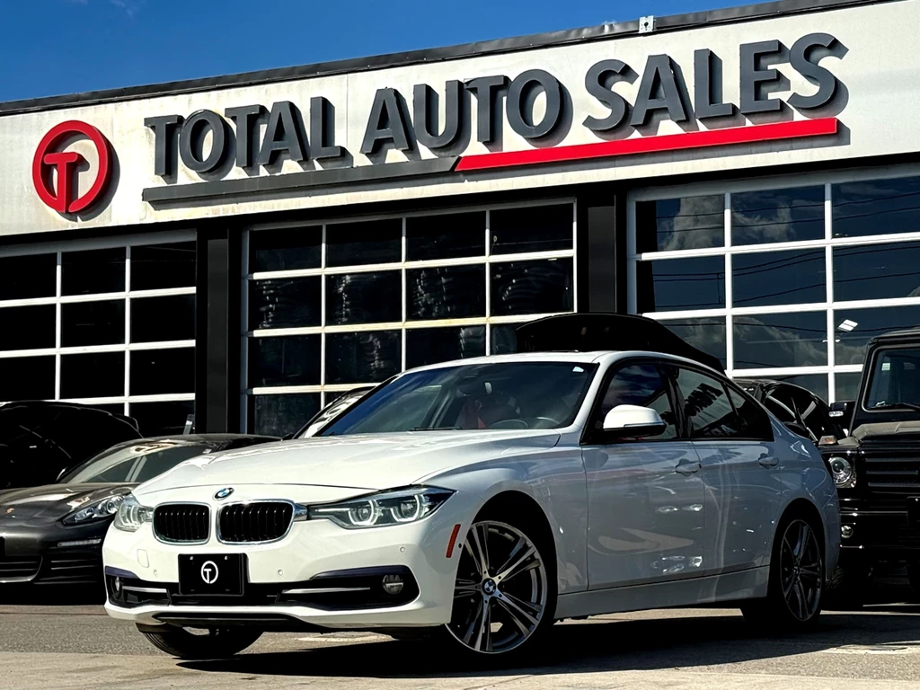 Used 2017 BMW 3-SERIES 330I | PREMIUM | RED LEATHER | SUNR 