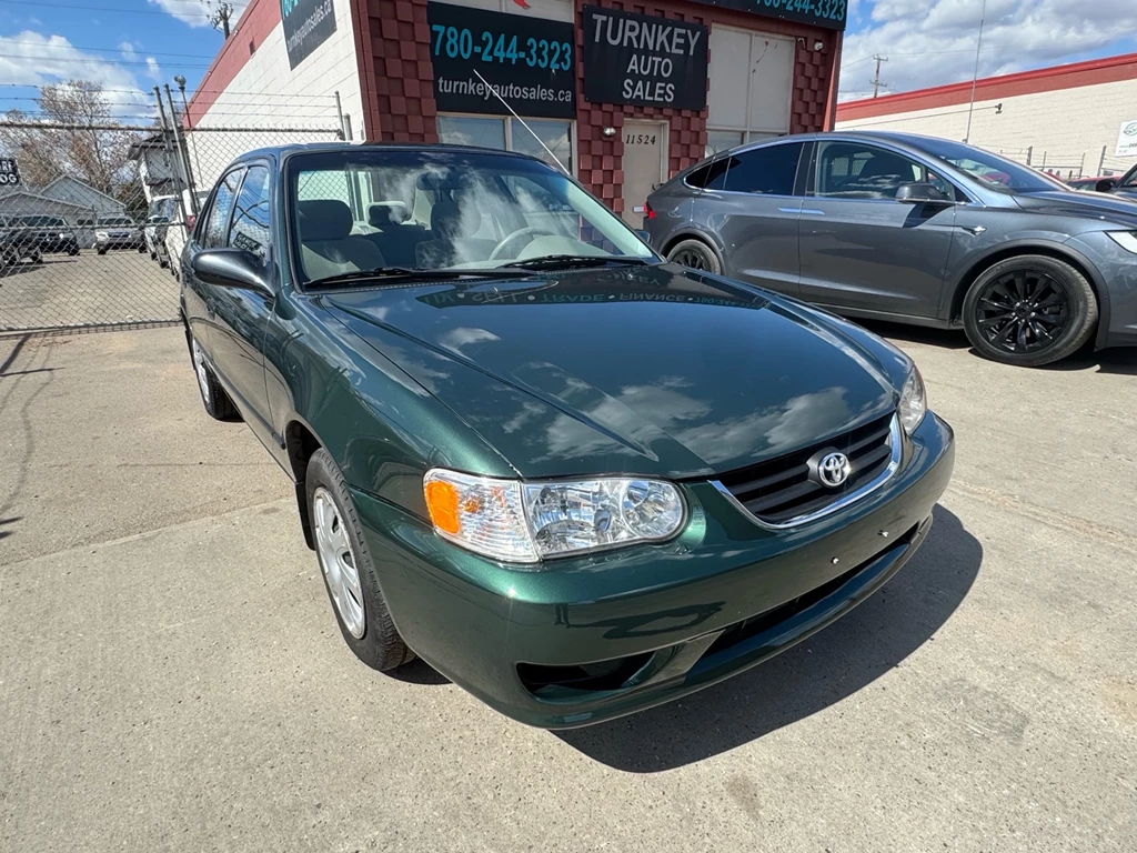 Used 2001 Toyota COROLLA 2T1BR12E01C823466 