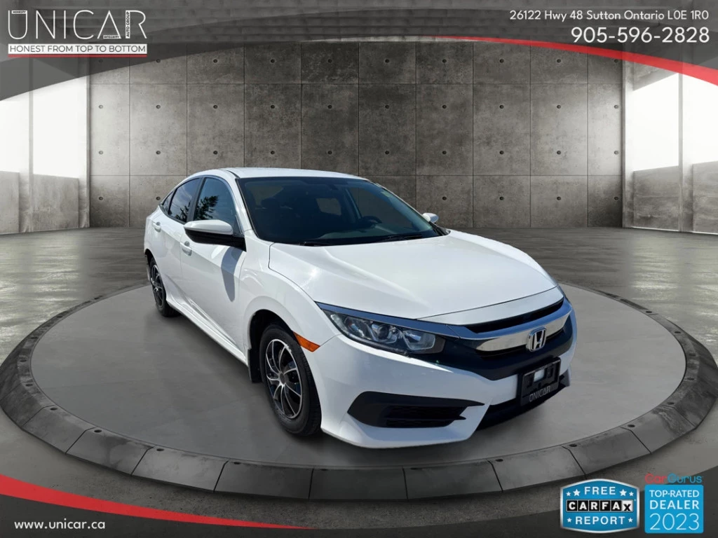 Used 2017 Honda CIVIC NO ACCIDENTS MANUAL 2.0L BACKUP CAM BL 
