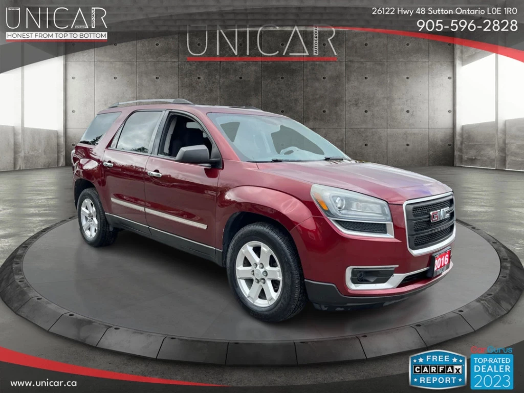 Used 2015 GMC ACADIA AWD SLE2 BACKUP CAM SUNROOF 7 PASSENGE 