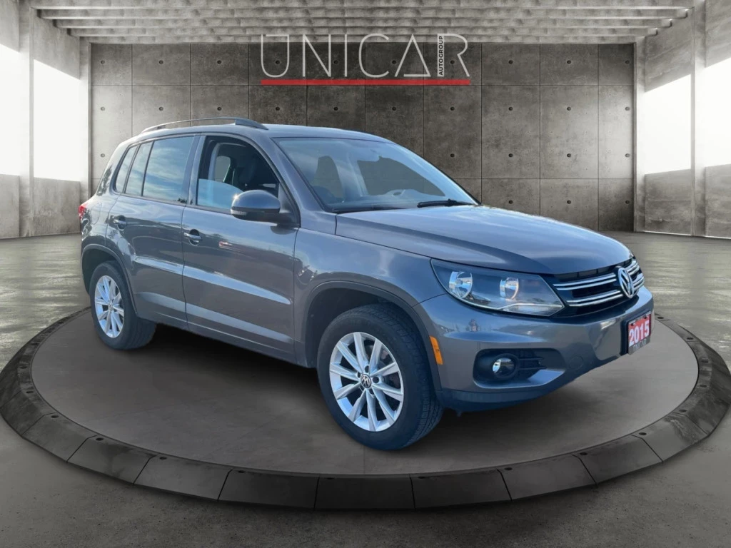 Used 2015 Volkswagen TIGUAN NO ACCIDENTS 4MOTION AWD TSI PANO SUNR 