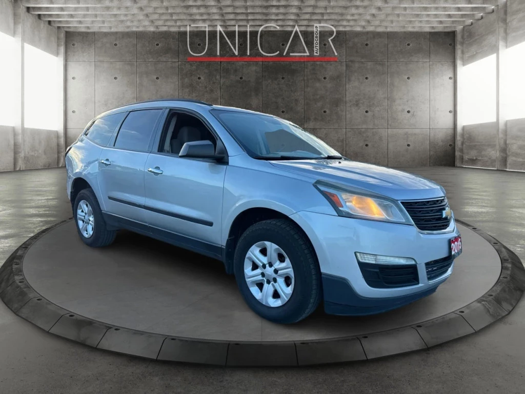 Used 2015 Chevrolet TRAVERSE AWD LS 7 PASSENGERS BACKUP CAM BLUETOO 