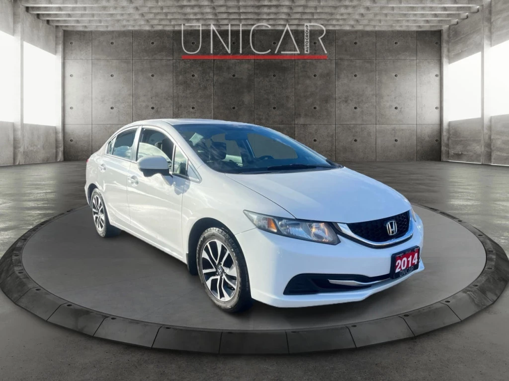 Used 2014 Honda CIVIC SEDAN NO ACCIDENTS LOW KMS EX SUNROOF BACKUP