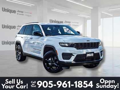 Used 2025 Jeep GRAND CHEROKEE Altitude 4x4 COMPANY DEMO SUNROOF BIG SAVINGS