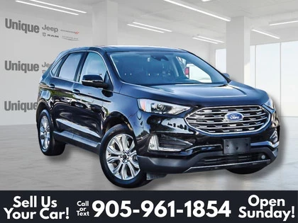 Used 2023 Ford EDGE Titanium AWD PANO ROOF LEATHER