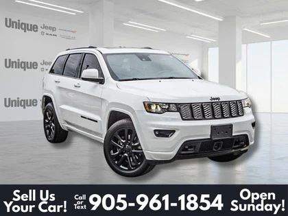 Used 2021 Jeep GRAND CHEROKEE Altitude 4x4 SUNROOF NAV LOW KM'S PROTECH GRP