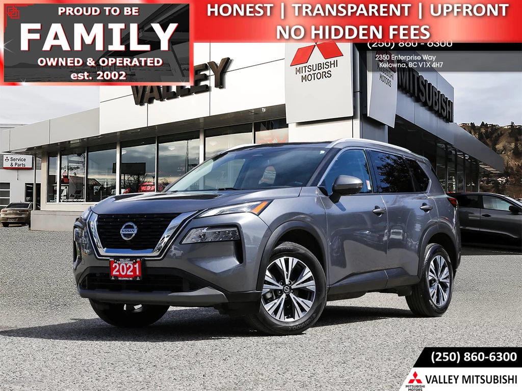 Used 2021 Nissan ROGUE SV PREMIUM, LEATHER IN KELOWNA 