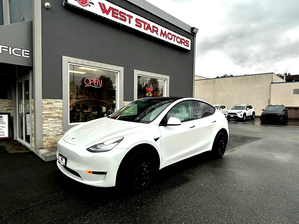 Used 2021 Tesla MODEL Y LONG RANGE - AWD 