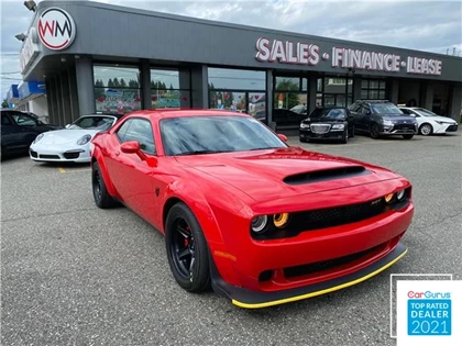 Used 2018 Dodge CHALLENGER SRT DEMON 2DR REAR-WHEEL DRIVE COUPE 