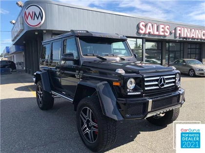 Used 2017 Mercedes-Benz G-CLASS G 550 4X4 SQUARED 4DR ALL-WHEEL DRIVE 