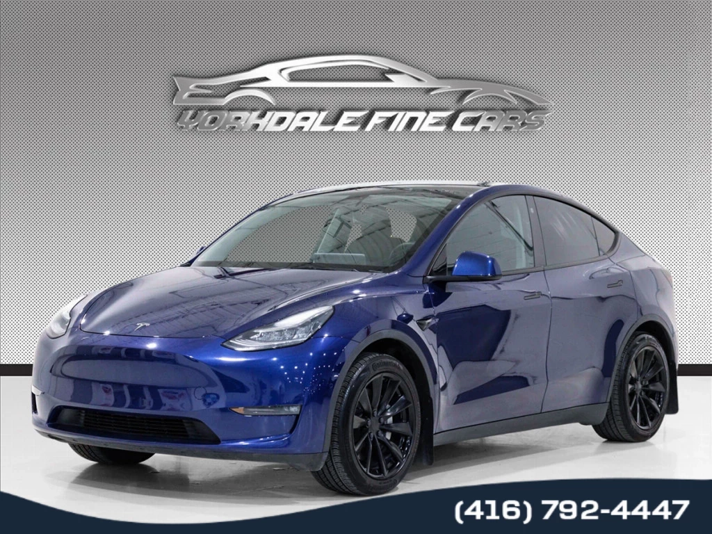 Used 2021 Tesla MODEL Y LONG RANGE PLUS / DUAL MOTOR AWD / FSD 