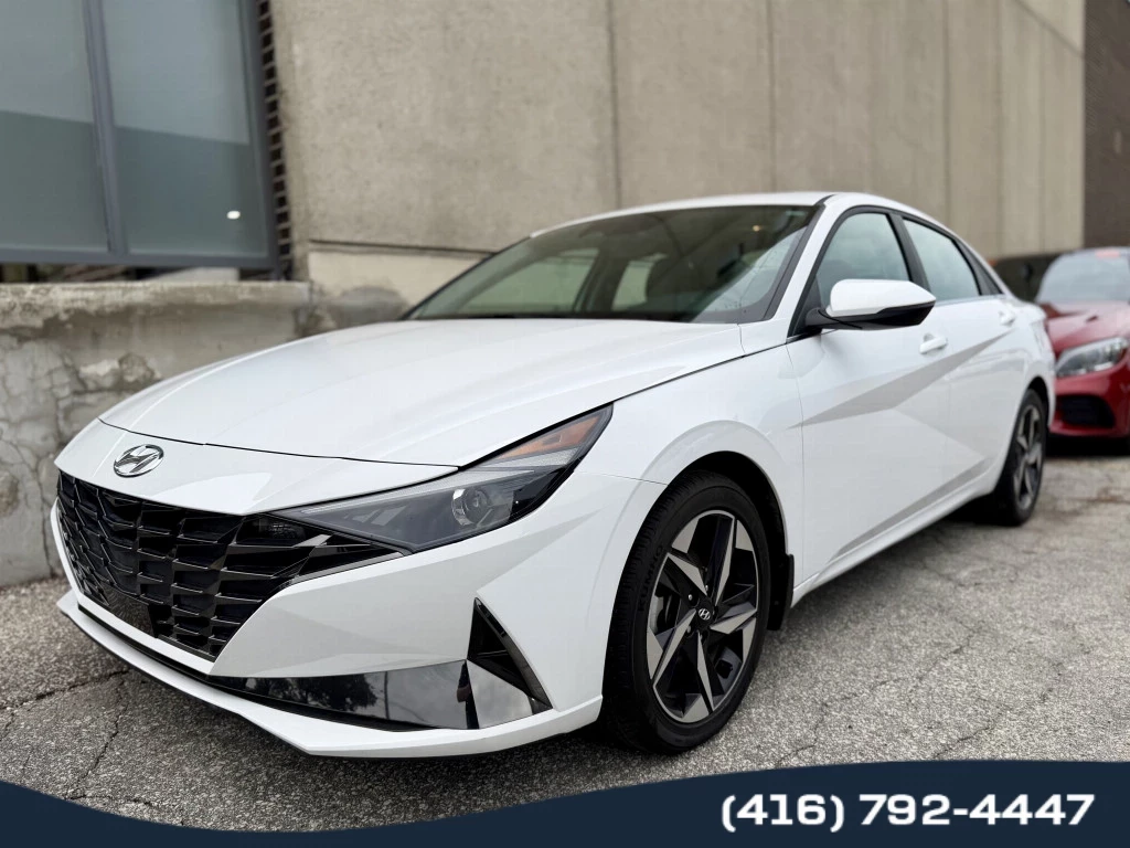 Used 2023 Hyundai ELANTRA / LUXURY PKG / LEATHER INT / SUNROOF 