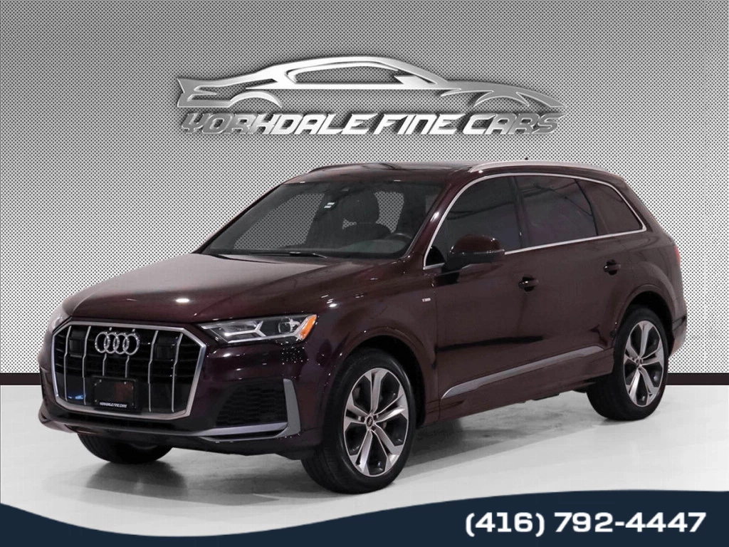 Used 2021 Audi Q7 55TFSI QUATTRO / PROGRESSIV PKG / BLAC 