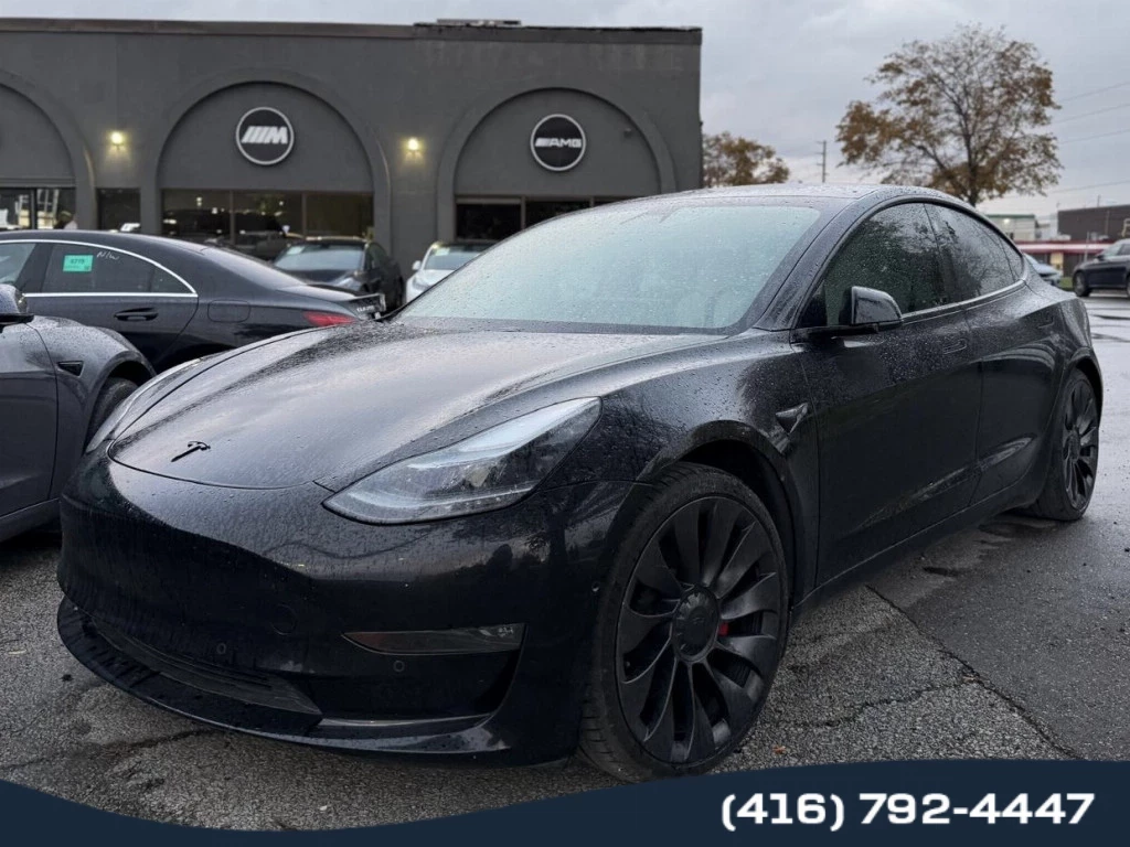 Used 2021 Tesla MODEL 3 PERFORMANCE / DUAL MOTOR AWD / WHITE I 