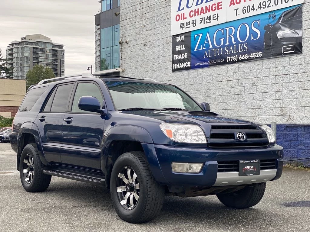Used 2004 Toyota 4-RUNNER SR5 | GREAT DRIVE | FREE DRIVERS SHIEL 